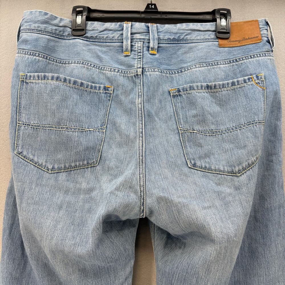 Tommy Bahama Jeans Men's 36x32 Light Blue Standard Straight Soft Denim Relaxed - Picture 3 of 15